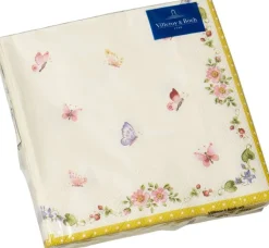 Easter lautasliina Perhoset 33x33 cm*Villeroy&Boch New