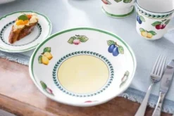 Discount Villeroy&Boch French Garden Fleur Syvä lautanen 23,5cm 1,2l