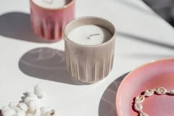 Like Perlemor Kynttilä 8,5x8,5x9cm Sand Home*Villeroy&Boch Discount