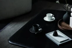 New Villeroy&Boch Manufacture Rock espressokuppi ja alunen musta