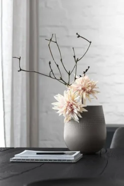 Manufacture Collier vaasi 21x21x23 cm 5,54 L taupe carre*Villeroy&Boch