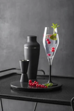 Clearance Villeroy&Boch Manufacture Rock samppanjalasi 0,26l 4-os.