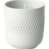 Sale Villeroy&Boch Manufacture Collier Blanc tuoksukynttilä 8,5x8,5x9 cm 0,28l Carre Mystery
