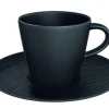 Manufacture Rock kahvikuppi ja alunen musta*Villeroy&Boch Outlet