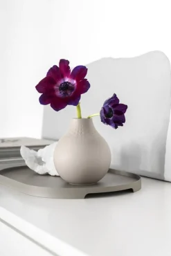 Manufacture Collier vaasi 11x11x12 cm 0,58 L perle beige*Villeroy&Boch Online