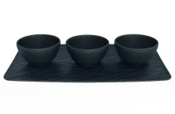 Manufacture Rock Dippikulhosetti musta 4-os.*Villeroy&Boch Best