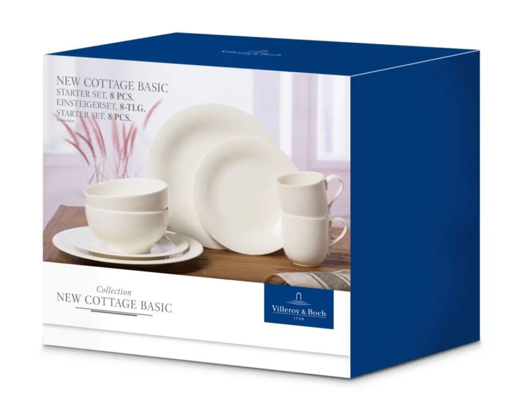Sale Villeroy&Boch New Cottage Basic Kattaussetti 8-os.
