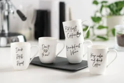 Statement muki 11,5x8x10,5cm 0,28l But first Coffee*Villeroy&Boch Clearance