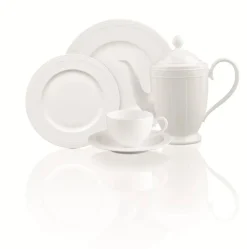 Outlet Villeroy&Boch White Pearl Kahvi-/teekupin alunen 16cm