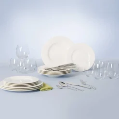 Discount Villeroy&Boch Wonderful World Astiasto 4 hlö valkoinen 36-os.