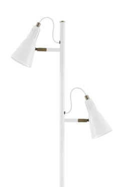 New Virvatuli lattiavalaisin Solina 2-os. 155 cm mattavalkoinen