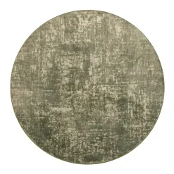 Basaltti 490 vihreä ø 133 cm, kantti 5774*VM-Carpet Online