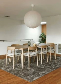 matto Basaltti 80x250 cm 400 ruskea*VM-Carpet New