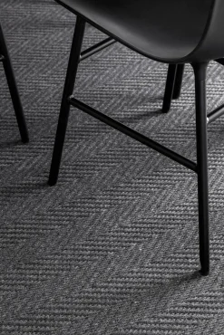 matto Elsa Ø 160 cm musta*VM-Carpet Online