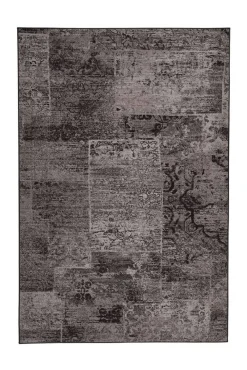 matto Rustiikki 80x150 cm 98 musta*VM-Carpet Sale