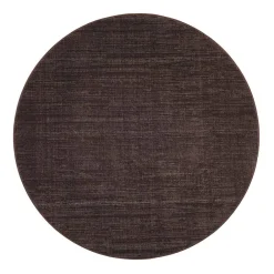 matto Sametti ø 240 cm 243 ruskea*VM-Carpet Best