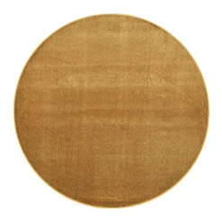 matto Satine ø 160 cm 371 keltainen*VM-Carpet Best