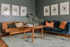 Clearance VM-Carpet Puuteri 164 oliivi, 160*230 cm, kantti 5921