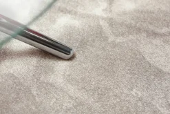 Satine 850 harmaa, Ø 200 cm, kantti 5434*VM-Carpet Hot