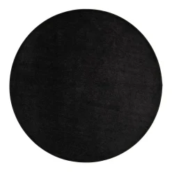 Satine 800 musta, Ø 133 cm, kantti 5460*VM-Carpet Best