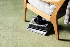 VM-Carpet Satine 572 vihreä, Ø 240 cm, kantti 5784