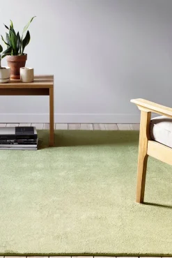 Satine 572 vihreä, 133*200 cm, kantti 5784*VM-Carpet Clearance