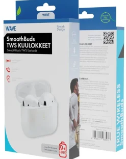 Online Wave nappikuulokkeet SmoothBuds TWS Bluetooth valkoinen
