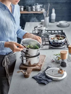 Outlet WMF Mini kattila 1,5 L höyrytyskorilla ja kannella