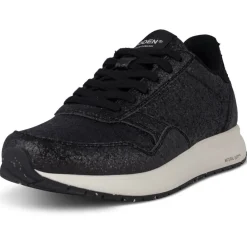New Woden sneakerit Nicoline Glitter Black 020 Black