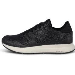 New Woden sneakerit Nicoline Glitter Black 020 Black