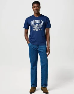 t-paita 112371477  Americana Tee Regular fit*Wrangler Clearance