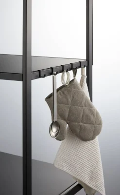 Yamazaki hylly Tower 3 tasoa musta