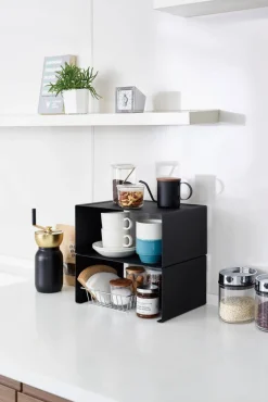 hyllykoroke Tower pinottava musta*Yamazaki Best