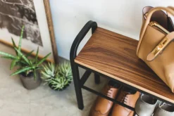 Online Yamazaki kenkäteline kannella Tower musta