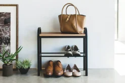 Online Yamazaki kenkäteline kannella Tower musta