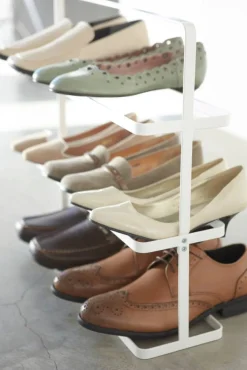 Kenkäteline Tower 3 hyllyä valkoinen*Yamazaki Outlet