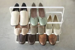 Kenkäteline Tower 3 hyllyä valkoinen*Yamazaki Outlet