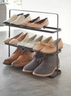 New Yamazaki Kenkäteline Tower 3 hyllyä musta