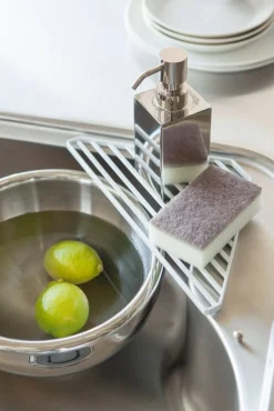 Outlet Yamazaki kuivausritilä Tower valkoinen