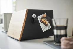 Yamazaki leipälaatikko + irtokansi Tower musta