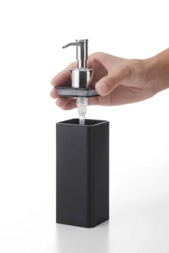 saippua-annostelija Tower musta*Yamazaki Outlet