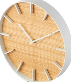 Sale Yamazaki seinäkello Rin valkoinen