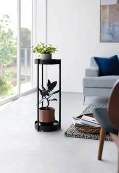 sivupöytä Tower pyörillä musta*Yamazaki Clearance