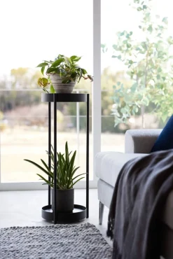 sivupöytä Tower pyörillä musta*Yamazaki Clearance