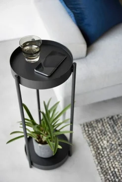 sivupöytä Tower pyörillä musta*Yamazaki Clearance