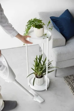 sivupöytä Tower pyörillä valkoinen*Yamazaki Outlet