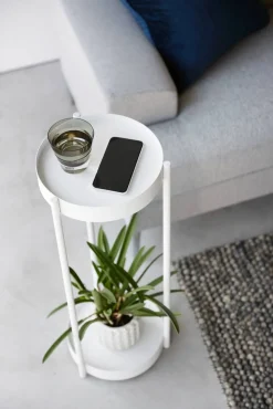 sivupöytä Tower pyörillä valkoinen*Yamazaki Outlet