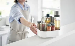 Online Yamazaki tarjotin Tower pyörivä valkoinen