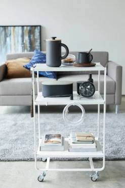 Tower tarjoiluvaunu valkoinen*Yamazaki Discount