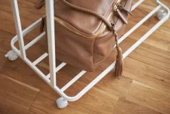 Sale Yamazaki vaaterekki pyörillä Tower valkoinen